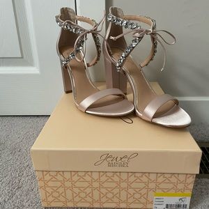 Jewel Badgley Mischka Evening Heels